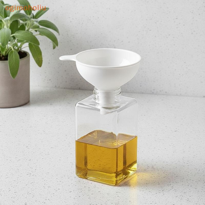 [GMH] Funil De Plástico Sem BPA , Alça Antiderrapante , Bico À Prova De Vazamento Para Comida De Bebê , Purê , Bebida ,