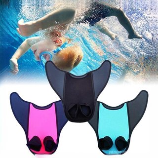 MULTICOLOUR Sereia Cauda De Monofin Equipamento De Mergulho Durável Flippers De Pé Para Iniciantes