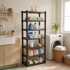 Estante Prateleira Modular Multiuso Organizadora Plástico Reforçado 7 Andares - Promoção