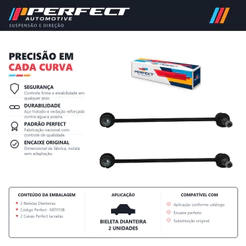 Par Bieleta Dianteira Pulse 2021 até 2022 Perfect