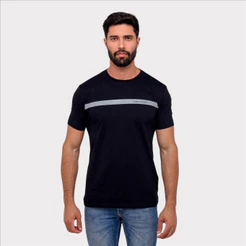 Camiseta Calvin Klein Básica Logo Faixa Original
