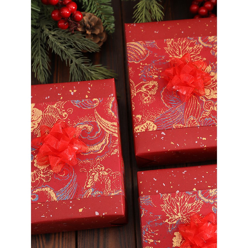 Fantasia neve Sa produto acabado tridimensional estrela flor presente caixa de presente DIY decoração feriado brinquedo 