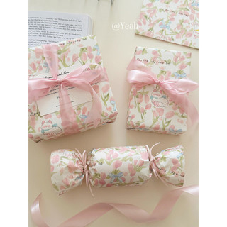 Papel de embrulho de coelho rosa, papel de presente criativo, caixa de presente, papel de embrulho, forro de cartão, pap