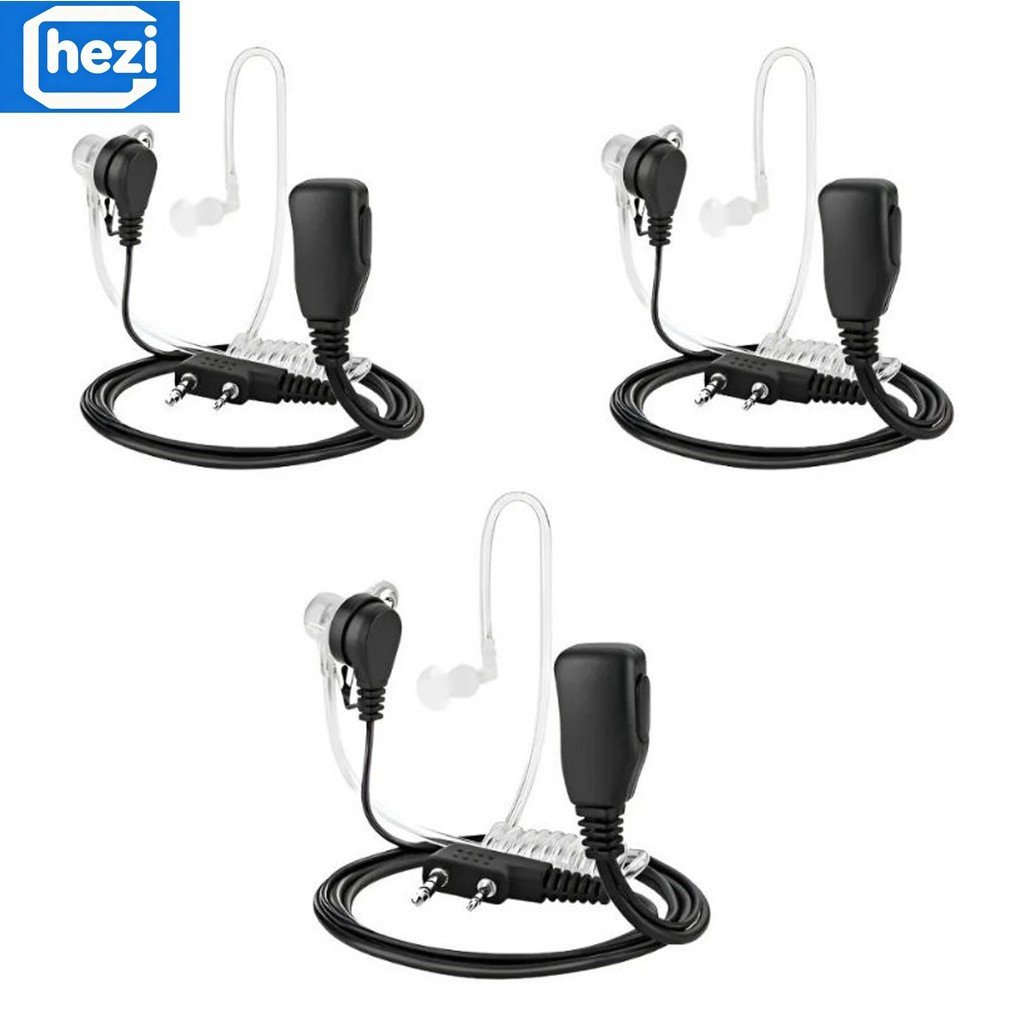 Kit 3 Fone De Ouvido Comunicador De Rádio Para Baofeng 777s