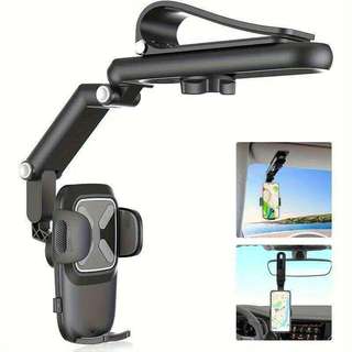 Suporte do telefone móvel do carro viseira de sol navegação quadro de suporte do carro Universal tipo visão direta carro