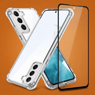 Kit Proteção Galaxy A16 5G Capa Transparente Anti Impacto Película Vidro Temperado 3D Completa Original Testado