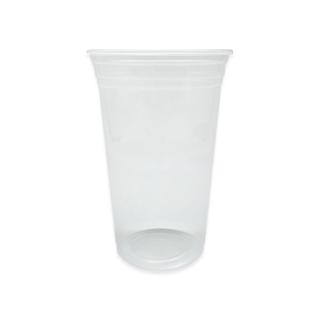 Copo de 400ml PP Transparente Liso Ultra Copos Replast com 50 unidades