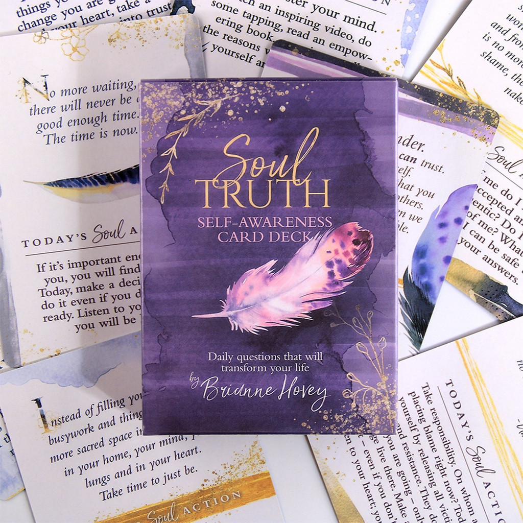 Cartas de tarô: Cartas da Verdade da Alma e da Autoconsciência / Perguntas para um Diário que Promovem a Renovação – UBF