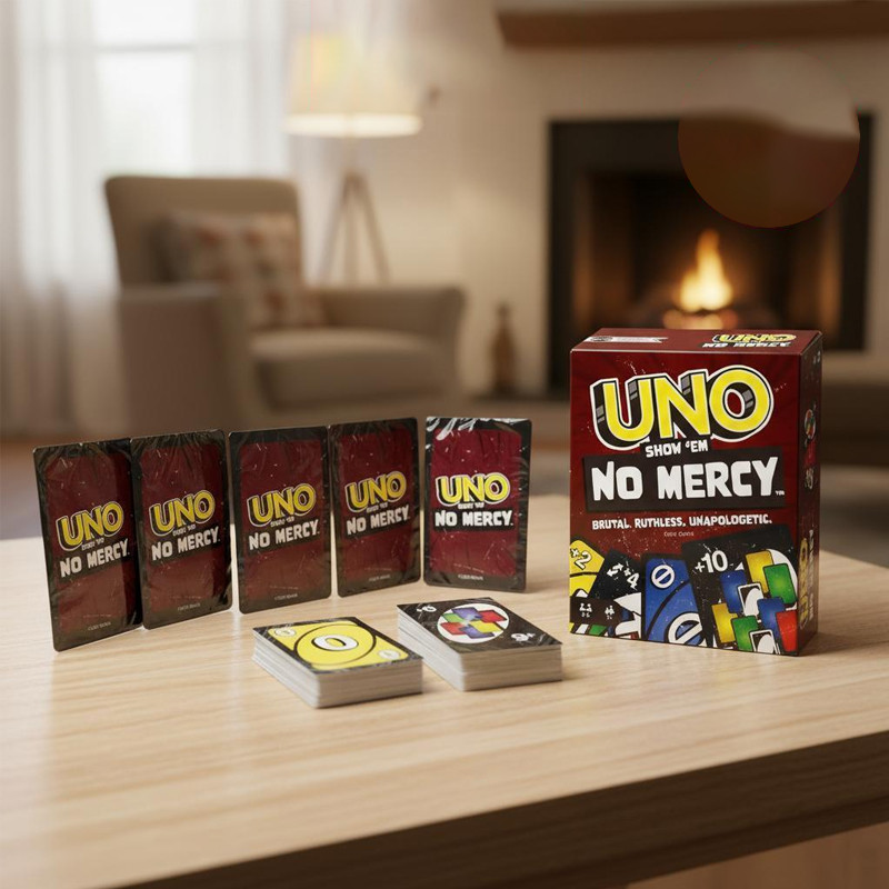 Jogo de cartas, ideal para uma noite em família, para 2 a 10 jogadores, com um jogo envolvente. VBOY.