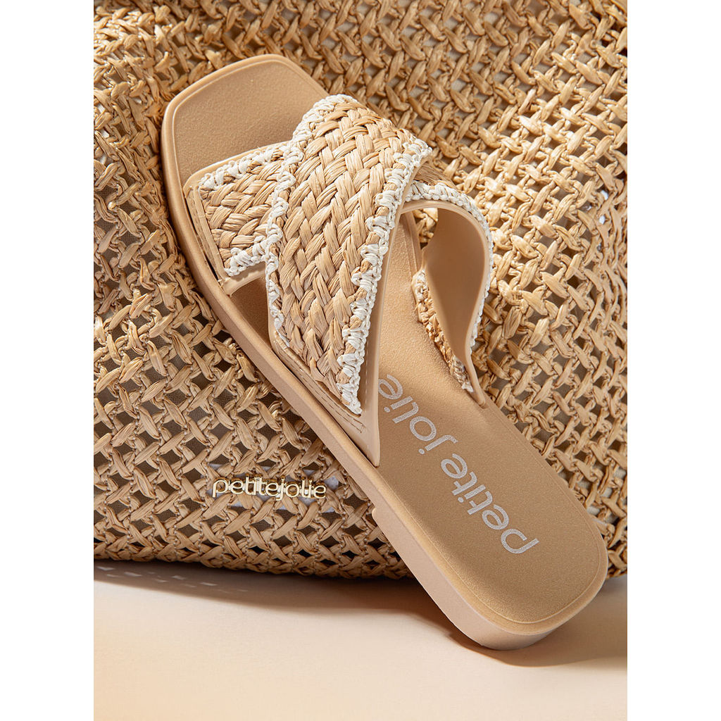 Chinelo Petite Jolie Vibe Areia PJ7820
