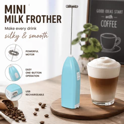 Mini Batedor De Aço Inoxidável Portátil Automático Hand Blender