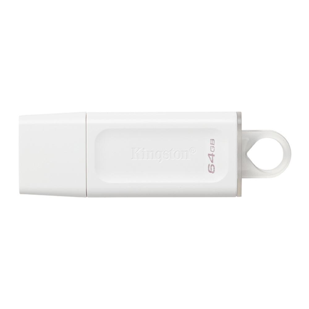 Pen Drive 64GB Kingston DataTraveler Exodia, USB 3.2, Branco - KC-U2G64-5R
