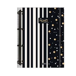 Caderno Argolado Colegial 80 Folhas 90g/m²-JANDAIA Capa:Mono
