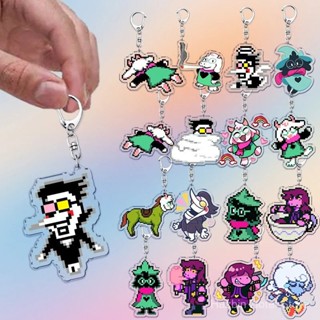 Chaveiros de Jogo Fofo Deltarune Ralsei para Acessórios Kris Susie Spamton Joias Chaveiros Chibi Charm Presentes para Am em Oferta na Shopee