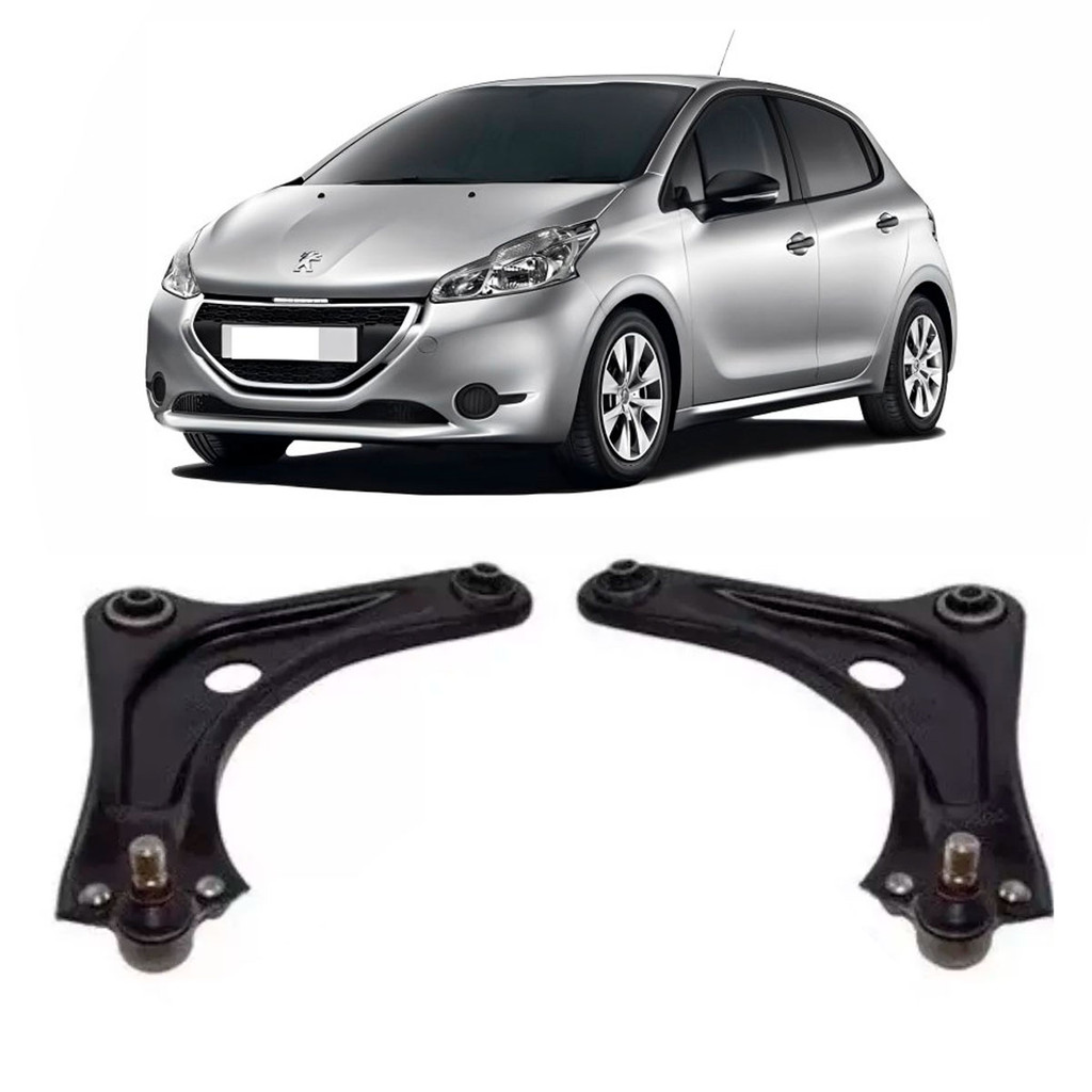 Par Bandeja Balança Peugeot 208 Ano 2012 Até 2018 Com Pivô