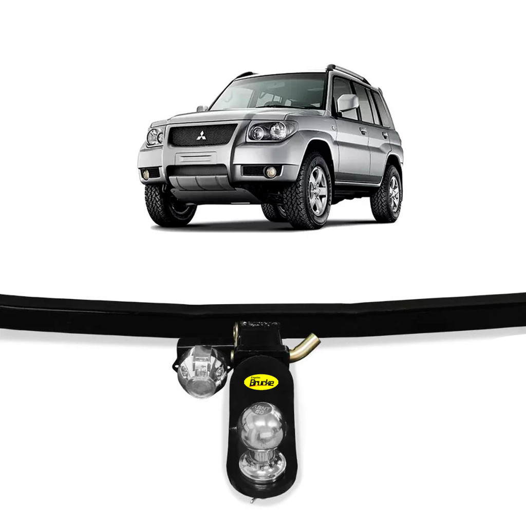 ENGATE MITSUBISHI PAJERO TR4 1999 A 2015 REMOVIVEL 1500KG MI1009 BRUCKE