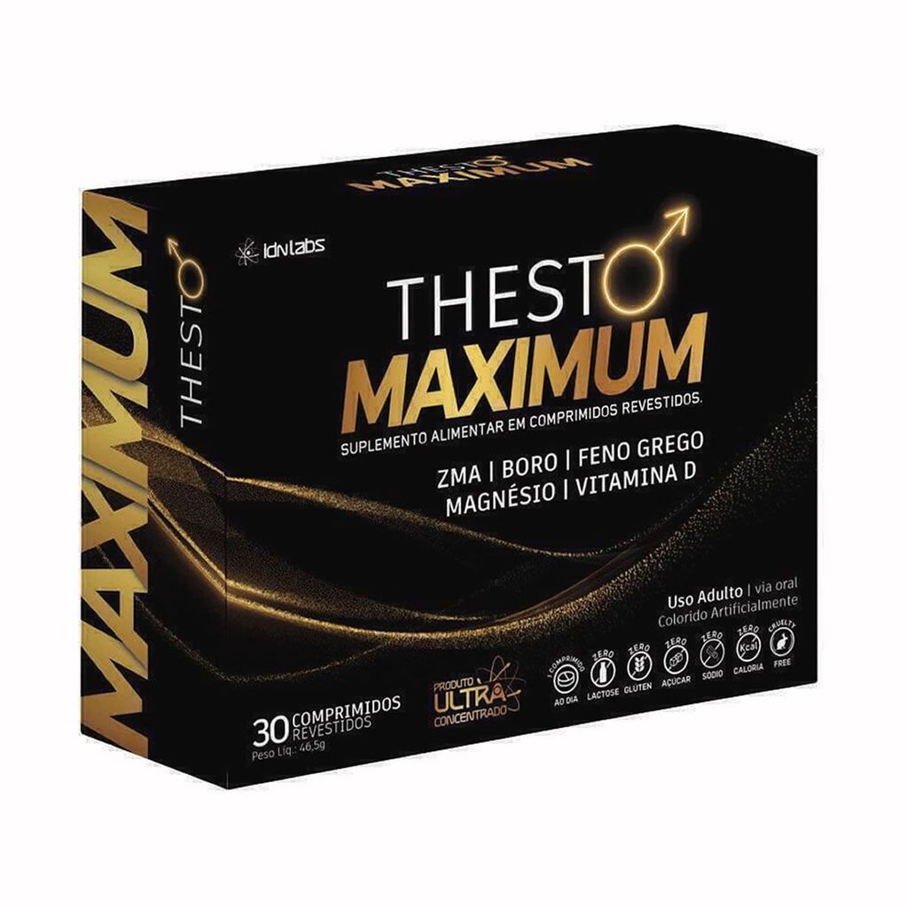 Thesto Maximum - 30 Comprimidos - IDN Labs