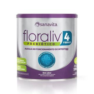 Floraliv 4 Fibras - 195g Sem Sabor - Sanavita em Oferta na Shopee