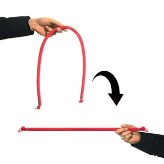 Adicionado ao carrinho de compras Corda dura de luxo do mágico Kupper (vermelha) adequada para corda dura Magic Close-Up
