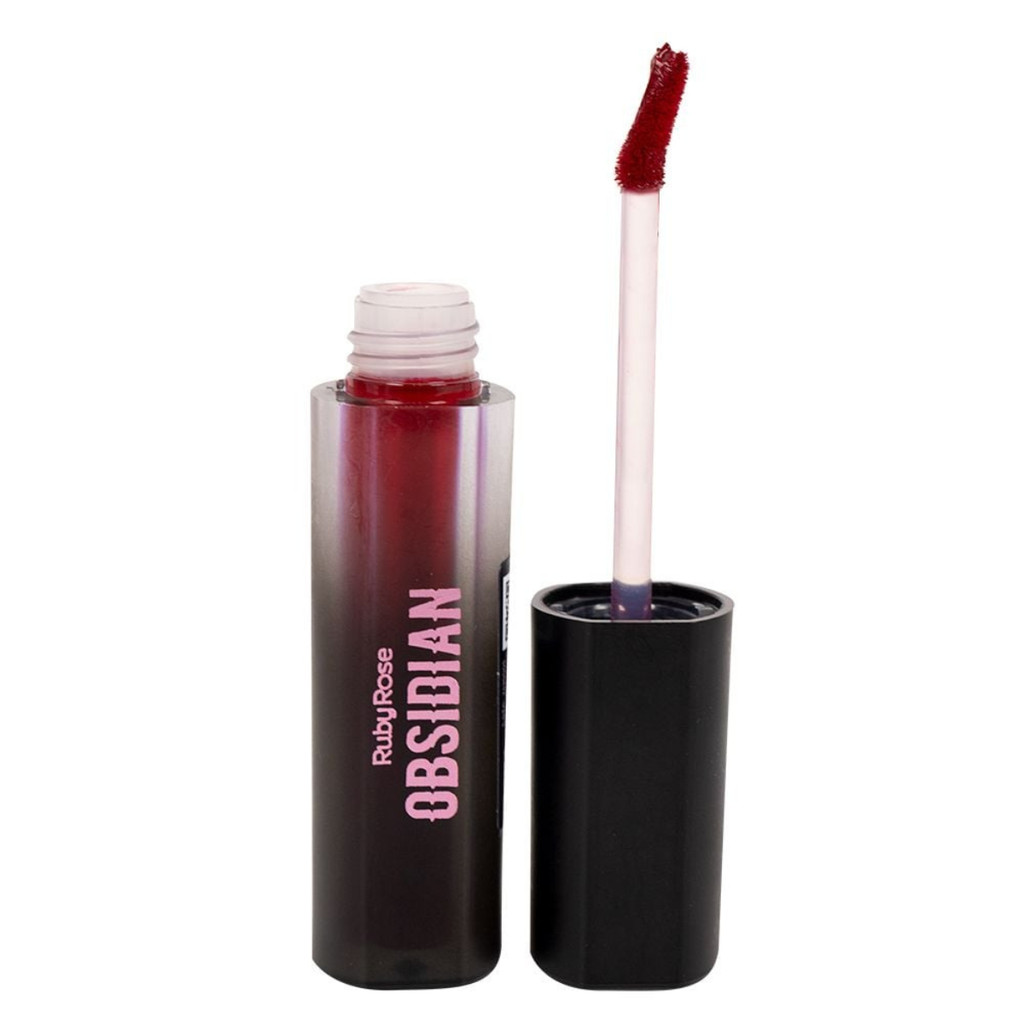 BATOM LABIAL LIQUIDO OBSIDIAN OCL03 - RUBY ROSE HB7100