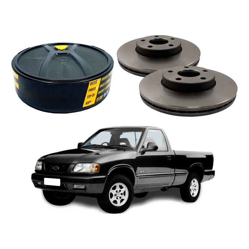 Disco Freio Dianteiro S10 4x4 2.2 2.5 4.3 1997 A 2000 em Oferta na Shopee