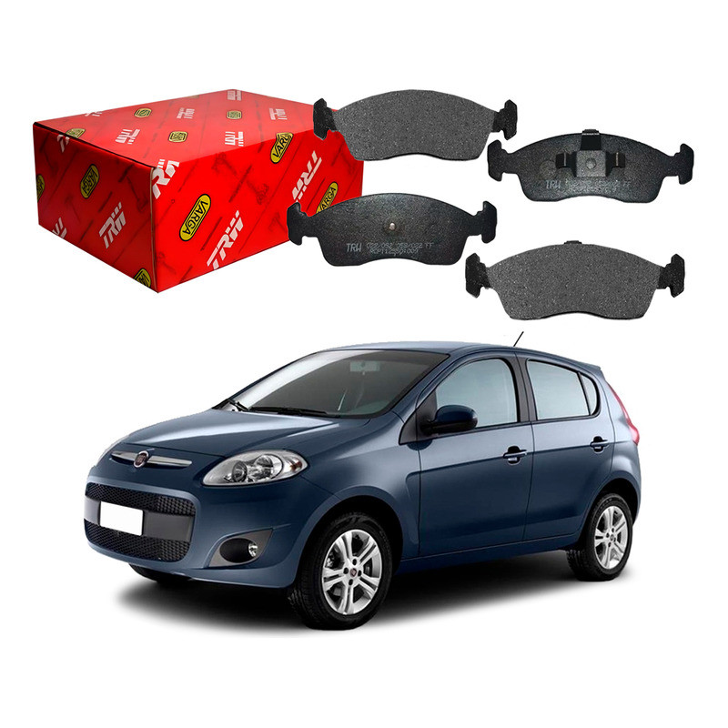 Pastilha Freio Dianteira,, Novo Palio 1.0 1.4 2012 A 2017 em Oferta na Shopee