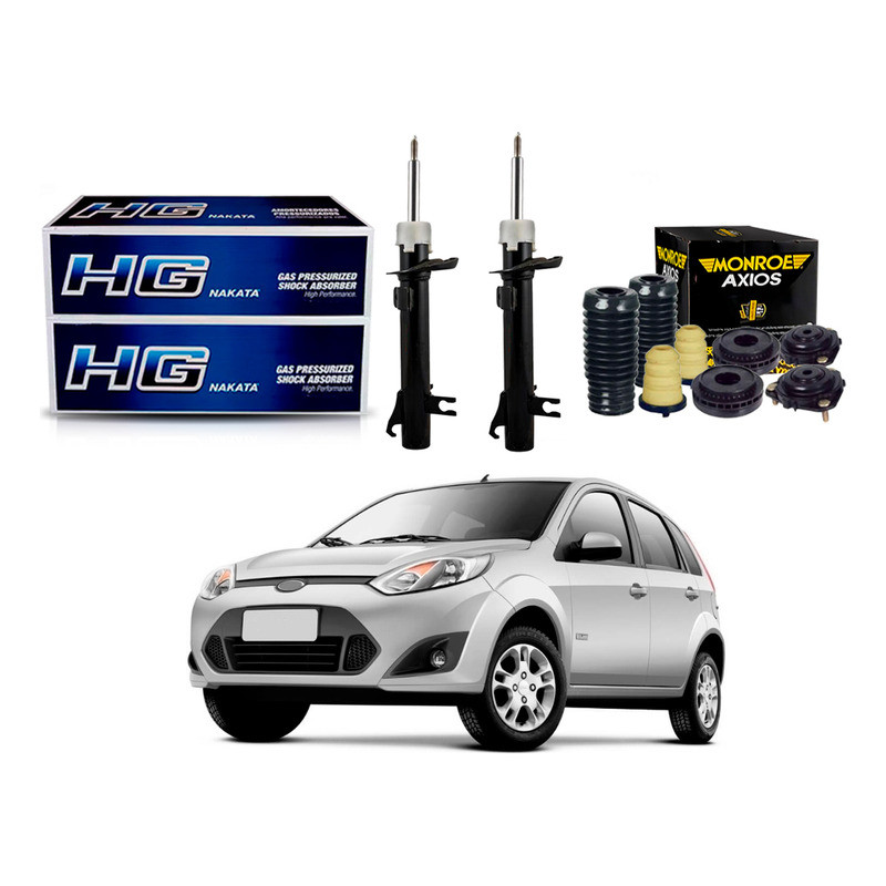 Kit Amortecedor Dianteiro Fiesta 1.0 1.6 2010 A 2014 em Oferta na Shopee