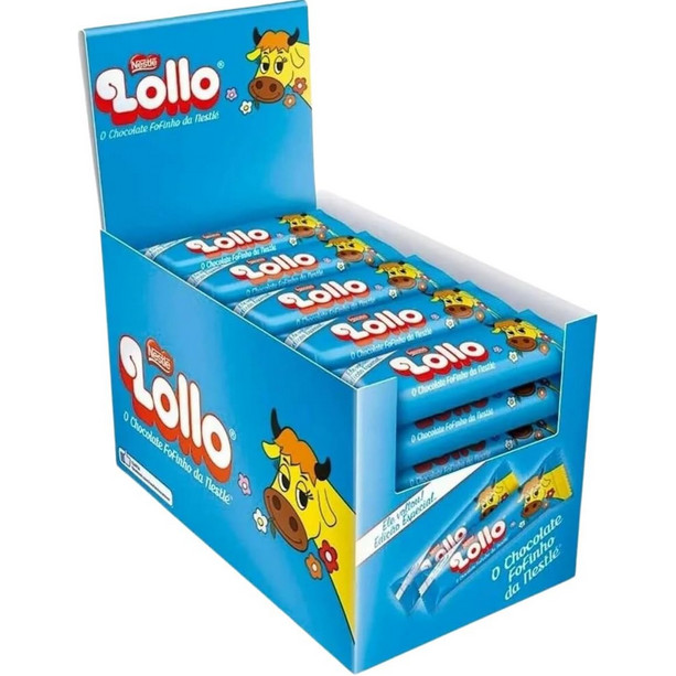 Chocolate Lollo Nestlé Com 30 Unidades De 28g em Oferta na Shopee