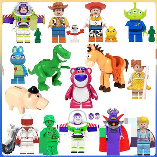 Blocos De Construção Montados Brinquedos Educativos Para Crianças Figuras Presentes Infantis