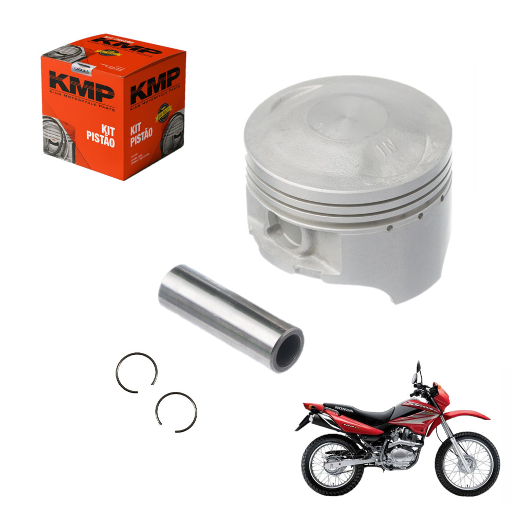 Pistão Bros 150 OHC 2003/2005 Std 0.25 0.50 0.75 1.00 Kmp em Oferta na Shopee