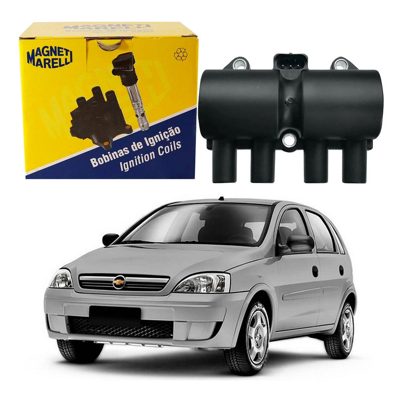 Bobina De Ignição Marelli Corsa 1.4 Flex 2007 A 2012 em Oferta na Shopee