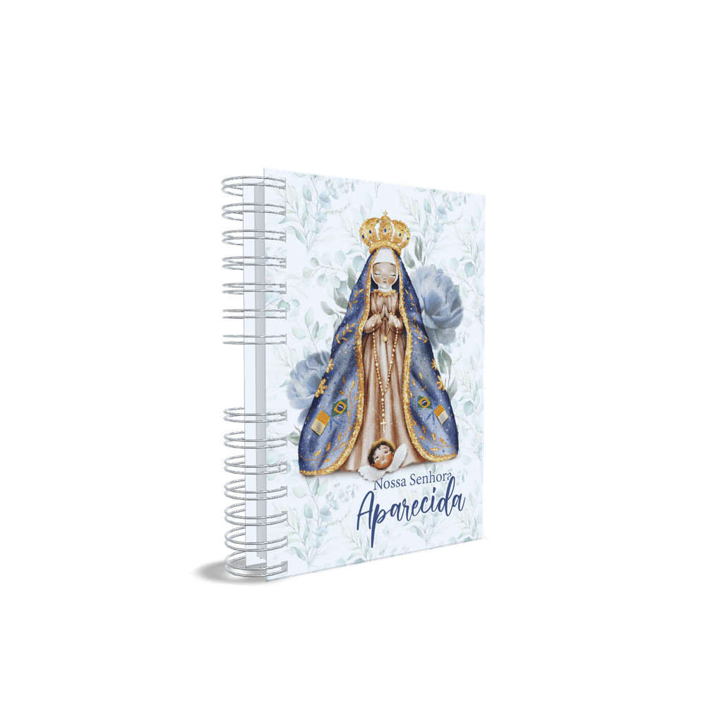 Agenda Católica 2026 Nossa Senhora Aparecida, Azul, Capa 09
