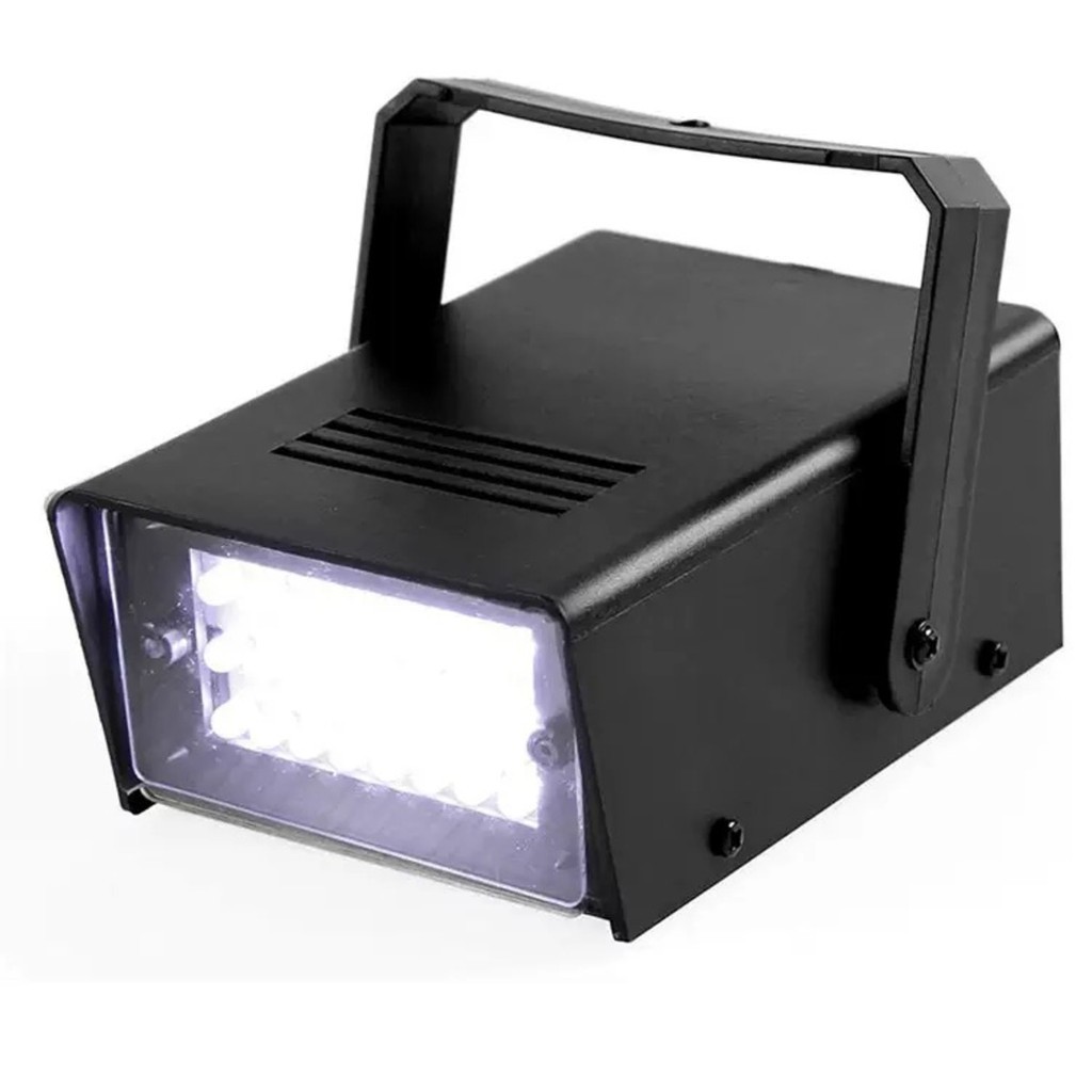 Luz LED Branca 3W 24 Leds Compacta Para Bares Palcos Casamentos e Shows Bivolt