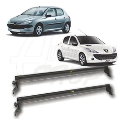 Rack De Teto Vhip Fix.porta Peugeot 206 207 4 Pts Tods C.924