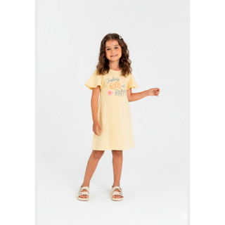 Vestido Infantil Algodão e Linho Guloseima em Oferta na Shopee