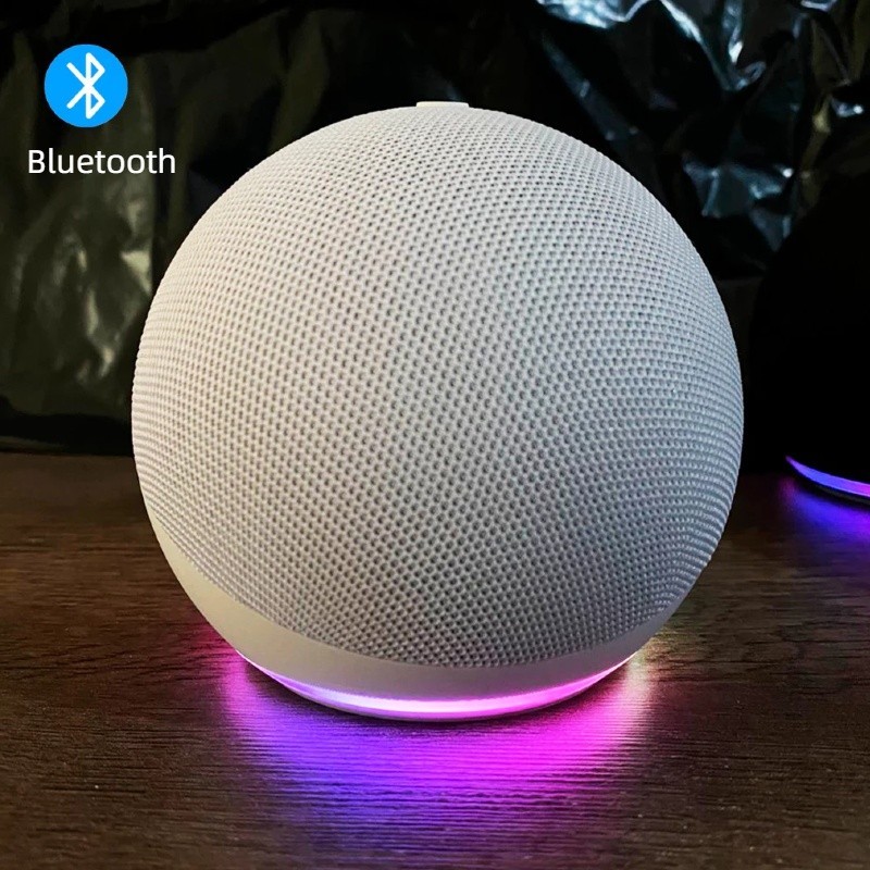 Caixa de Som Bluetooth com LED Portátil Compatível com Alexa Rádio FM e USB