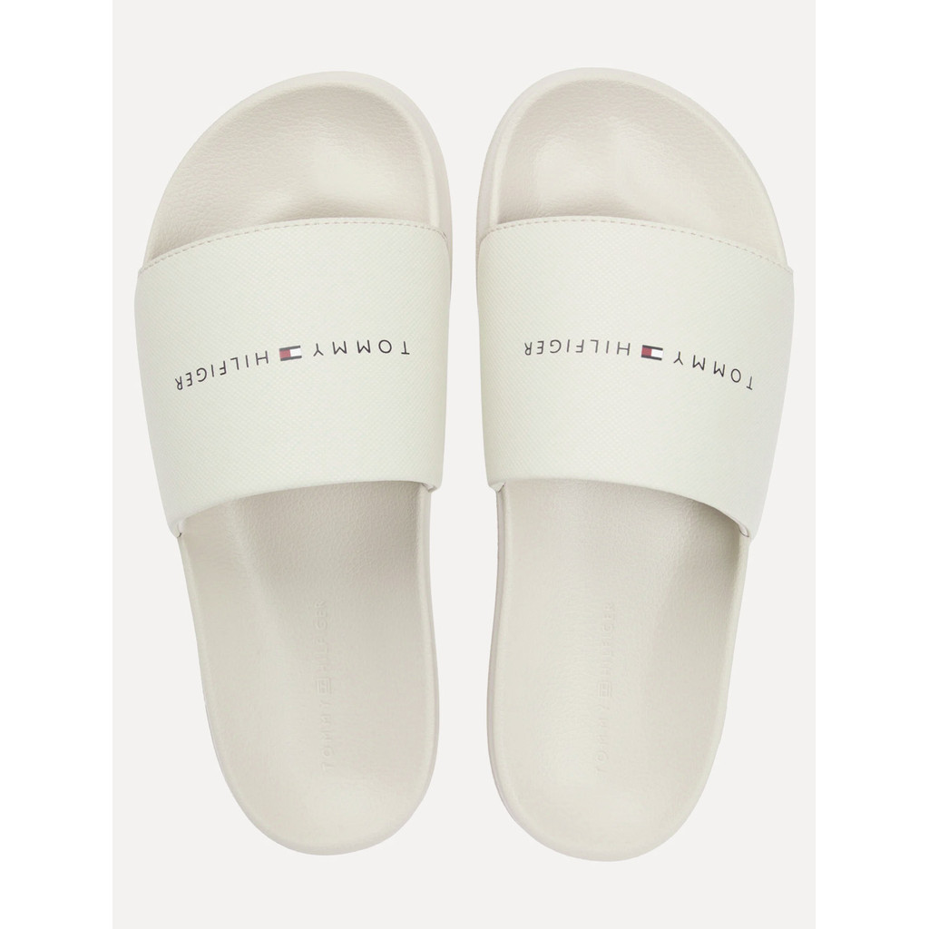 Chinelo Tommy Hilfiger Core Pool Slide Original Cáqui