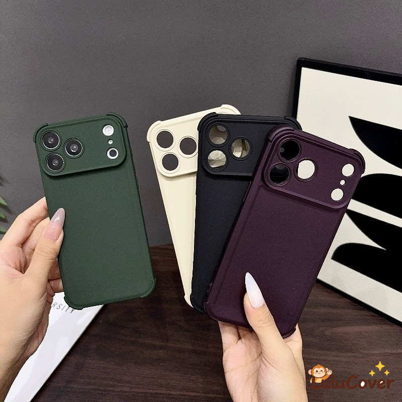 Capas Foscas Espessadas De Quatro Cantos Para Samsung Galaxy A17 A16 A07 A06 A15 A14 A13 A12 M12 F12 A05S A04S A03S A02S