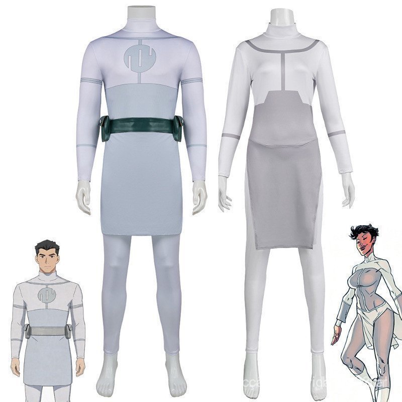 Novidades: Fantasia de Cosplay da Marca Invincible Grayson, Macacão de Super-Herói, Traje de Anime para Halloween e Role