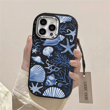 Capinha Capa Para MOTO G10 G14 G22 G23 G24 G32 G42 G52 G53 G54 G60 G84 E7 E22 Silicone À Prova de Choque seashell patter
