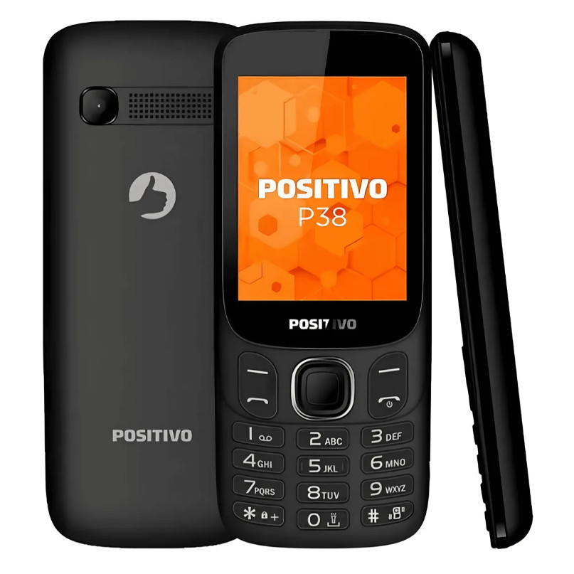 Celular Positivo P38 Original Som Alto 4G Tela Grande Dual Chip