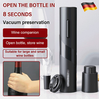 【Alta Qualidade】Electric Wine Corkscrew Gift Set Abridor De Vinho Tinto/Kit Multifuncional