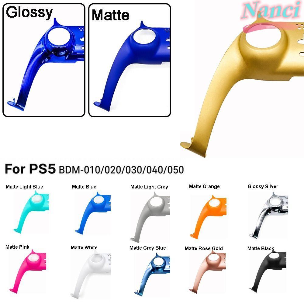 Concha Do Controlador De Substituição NANCI , Revestimento Decorativo DIY , Brilhante Fosco Para PS5 BDM010-050