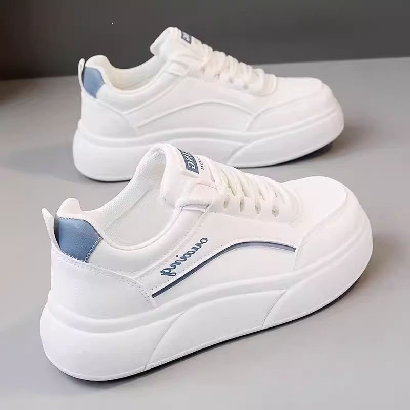 Versão de sapato novo estilo placa esportes feminino estudante primavera de sola grossa cem sapatos femininos sapatos ca