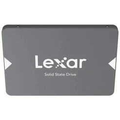 SSD Lexar NS100, 1TB, 2.5", SATA III 6Gb/s, Leitura 550MB/s, Preto, LNS100-1TRBNA