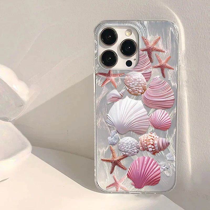 Verão Mar Criatura Caso De Telefone Para Samsung Galaxy A37 A57 A17 A56 A36 A26 A73 A55 A54 A53 A52 A34 A33 A23 A14 A13 