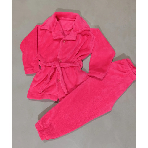 Conjunto De Bebê Inverno Menina Tamanho 3 Roupa Infantil Rosa 3