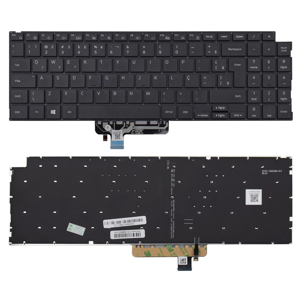 Teclado para Notebook Samsung Galaxy Book NP750XDA-KD2US