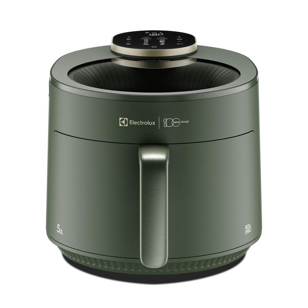 Air Fryer Electrolux por Rita Lobo 5,1L Verde Linha 100 anos Celebre Sabores (EAF175)