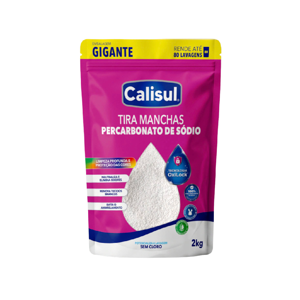 Tira Manchas Percarbonato De Sódio 2kg Calisul